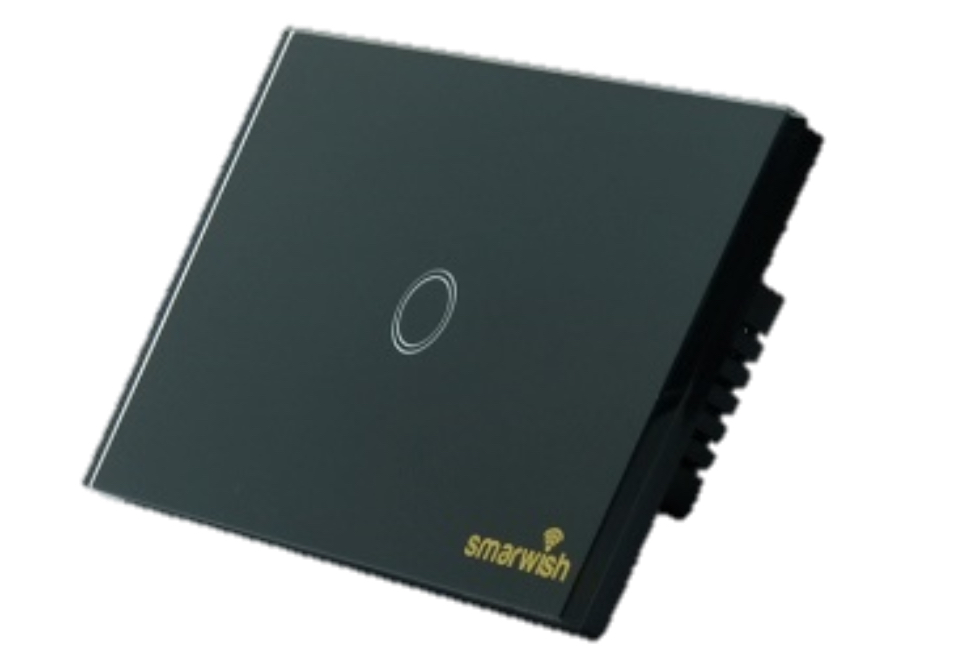 Smarwish Tuya High Power 32A Switch US - Black (SmarSwitch 32A-US-B)