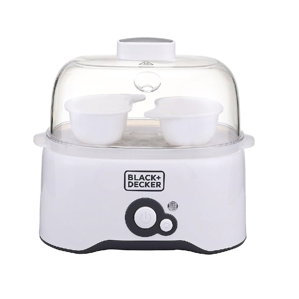 Black & Decker Egg Cooker 7 Eggs Capacity White