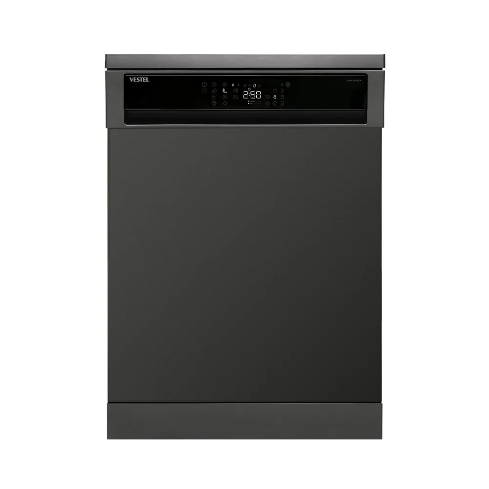 Vestel dishwasher 10programs 9sprayer 15set - dark stainless