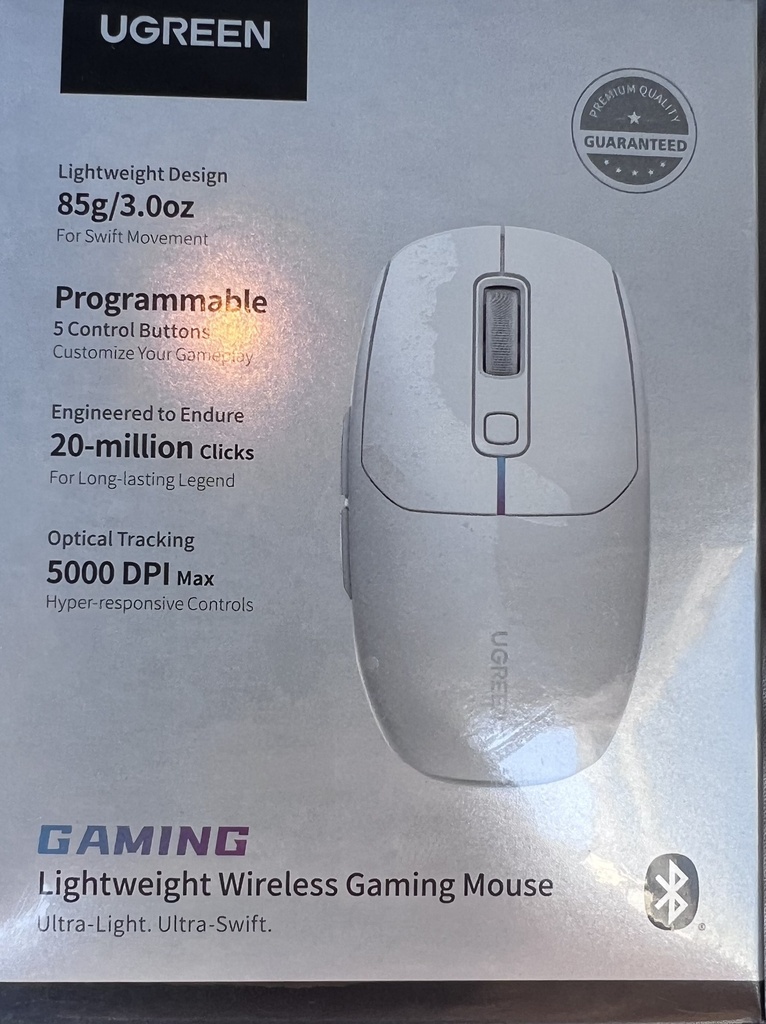 UGREEN Ergonomic Wireless Mouse MU103 (new)