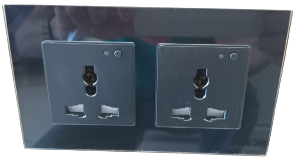 Smarwish tuya 2 smart socket us - pro black (SmarSocket Pro 2 EU-US-B)