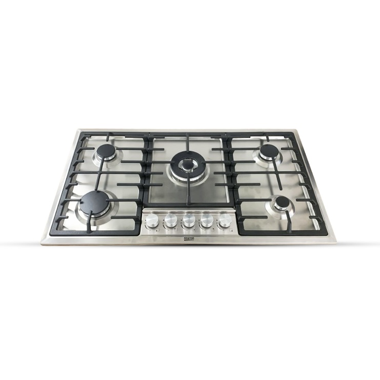 Hob 5 Gas Burner Sabaf 90cm Cast Iron SS