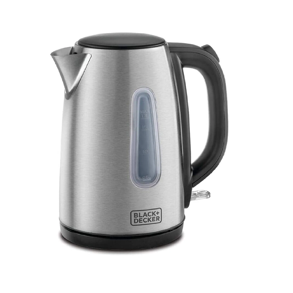 Black & Decker Kettle 1.7Liter 2000W - Stainless Steel