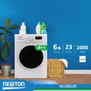 Washer 6kg 1000rpm Silver Newton A+