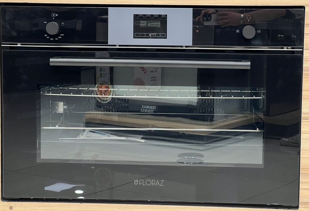 Floraz Built in Gas Oven 90cm Gas Grill - Black (FZBO14-GGT2FDS-912PROBG)