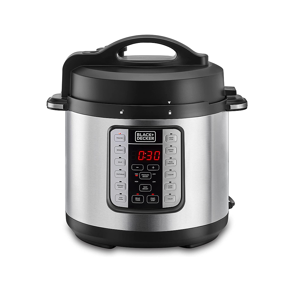 Black & Decker Smart Steam Pot 1000W 7in1 6Liter