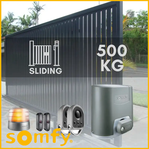 [hSmfElixo500v24] Somfy Home Motorization For Sliding Gate Elixo 500 24V 3S RTS Comfort