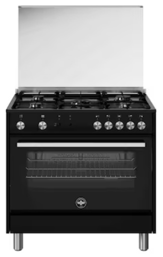 [mLaGrTUS95C81CN] Lagermania Gas Cooker 5Burners Full Safety 142L SoftClose - Black (TUS95C81CN/25)