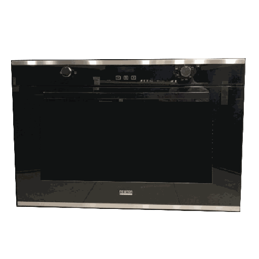 [6bG1353Gn] Built in Gas Oven 90cm 135Liter 2+1Fans - Black