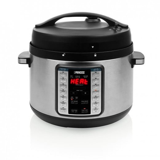 [mPrncs271967] Princess 10Liter Electric Pressure Cooker 1350W - Silver