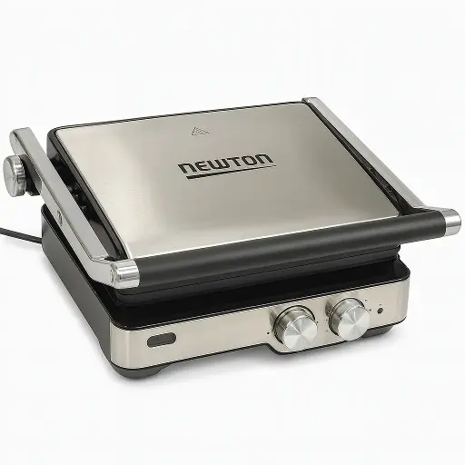 [8S8660k] Contact Grill 2000W 180degree Heavy Duty - SS