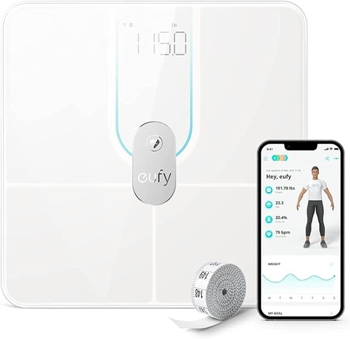 [mAnk‏T9149K21] Eufy Smart Scale P2 Pro - White