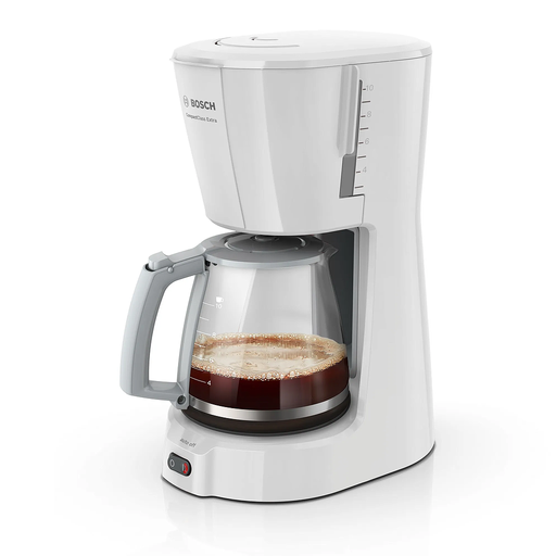 [mBshTKA3A031] Bosch Filter Coffee Maker CompactClass Extra White