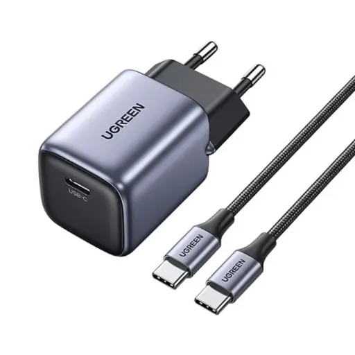 [mUgren25257] UGreen 30W PD Nexode USB-C Mini Charger & Cable