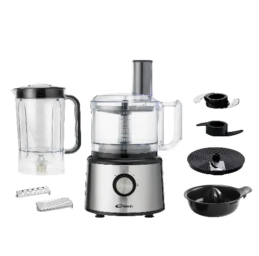 [mCntFp75001bs] Conti Food Processor 750W 2 Speed +Plus