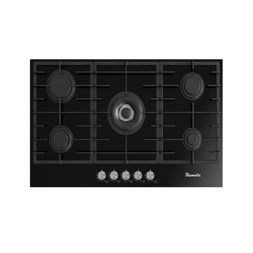 [mBlmcBLH905CBG] Blumatic Hob 90cm 5Burners Full Safety Black Glass