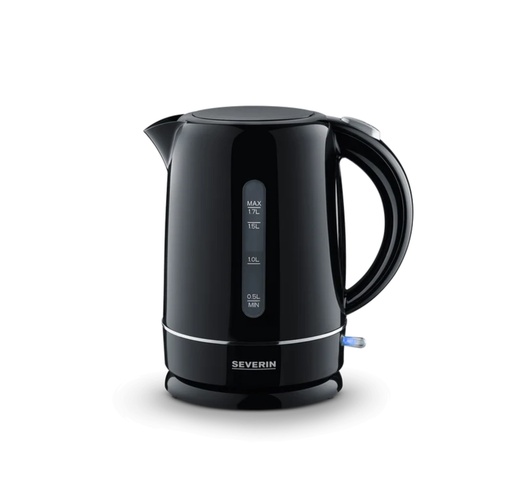 [mSvrn4322] Severin Kettle 1.7L 2200W - Black (NEW)