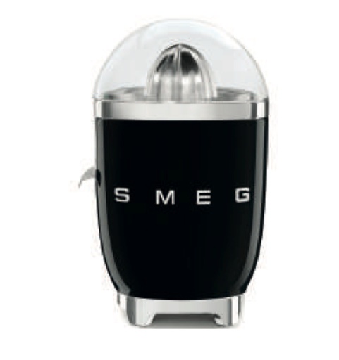 [mSmgCJF01BLEU] SMEG Electric Juicer 50's Style Aesthetic - Black