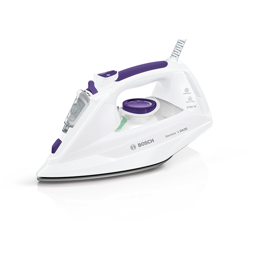 [mBshTDA3027010] Bosch Steam Iron 2750W Shot of steam 170 gr/min White