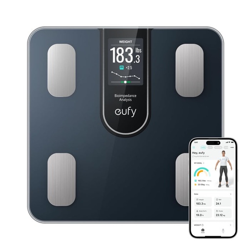 [mAnk] Eufy Smart Scale C20 - Black (NEW)