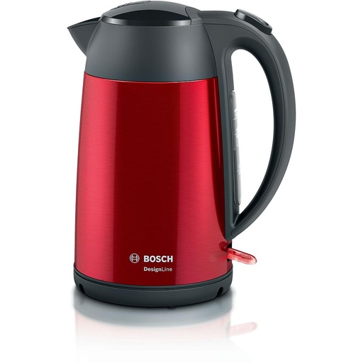 [mBshTWK3P424] Bosch Water Kettle 1.7Liter 2400W Red