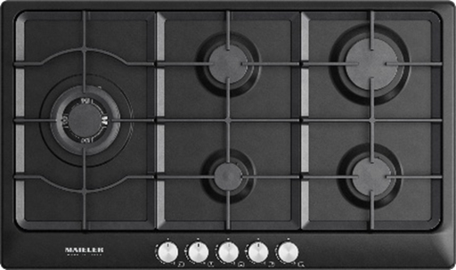 [mMilMH1005BK1] Maieler Hob 90cm Black تيربو جانبيه