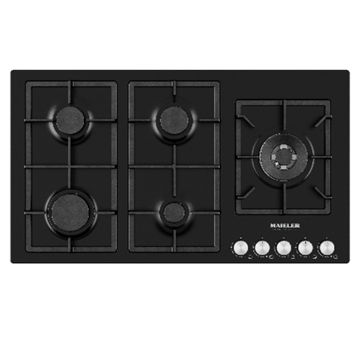 [mMilMH1007BK1] Maieler Hob 90cm Black تيربو جانبيه