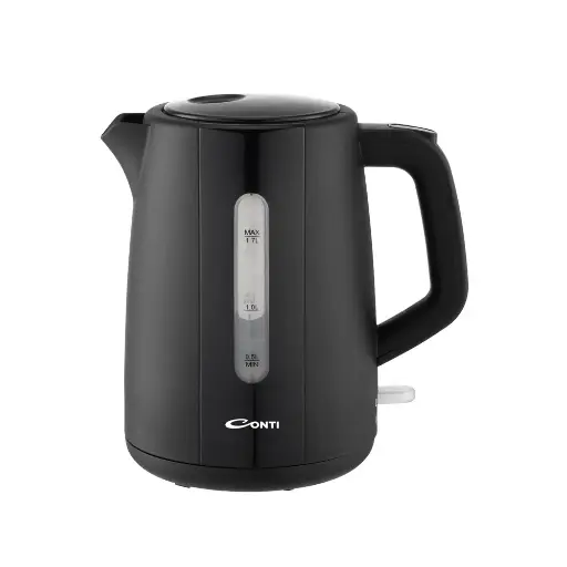 [mCntck6010bk] Conti Kettle 2200W 1.7Liter - Black (CK-6010-BK)