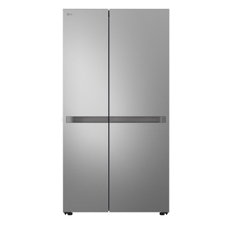 [mLgGCB287DVL] LG Refrigerator Side by Side Inverter Compressor 703Liter - Silver