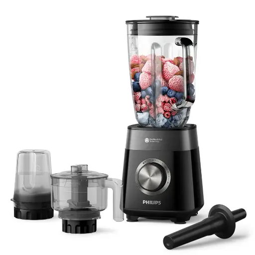 [mPlpHR3033] Philips Blender 1200W ProBlend - Black