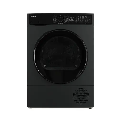 [mVstlTDH8SGT3DX] VESTEL Dryer 8Kg A+++ Dark Silver