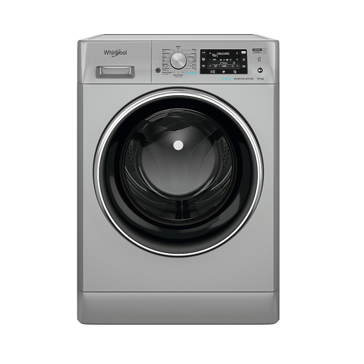 [mWrplFFD10449SBCVGCC] Whirlpool Washing Machine 10kg 1400rpm 14Program Silver (FFD 10449 SBCV GC)