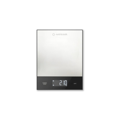 [mNbKS205PK] Nutricook Kitchen Scale Stainless Steel 