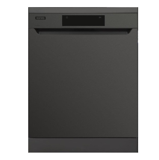 [mignDWTI510DX] Ignis Dishwasher 10 Programs 6 Sprays Dark Steel
