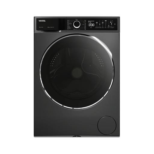 [mVstlWb1014t3dxs] Vestel Washing Machine 10kg 1400rpm Dark Gray