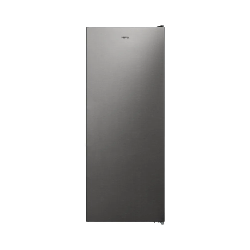 [mVstlRN360FR3EIX] Vestel Upright Freezer 220Liter 6 Drawers  -  Stainless Steel