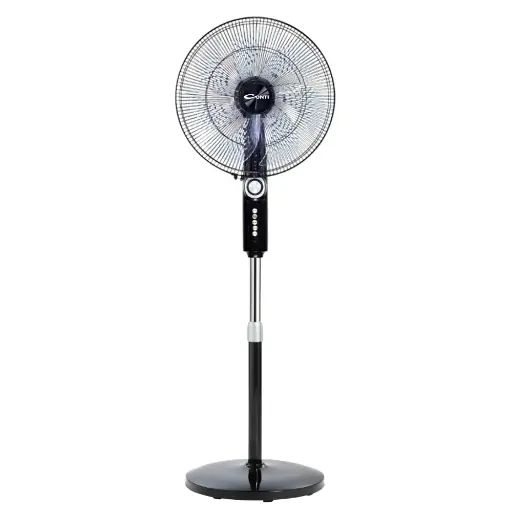 [mCntSF18002BK] conti stand fan 18" 7 blades 4 speed -black (sf18002 bk)