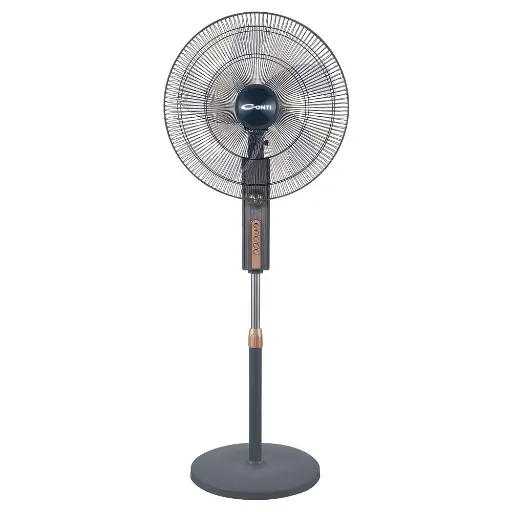 [mCntSF18003BC] conti stand fan 18" 7 blade 4 speed remote control - black (sf18003 bc)