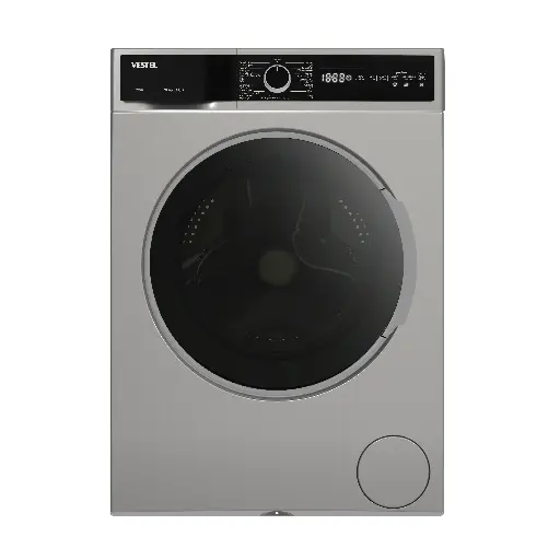 [mVstlW812T2TDSS] Vestel Washing Machine 8kg 1200rpm Silver