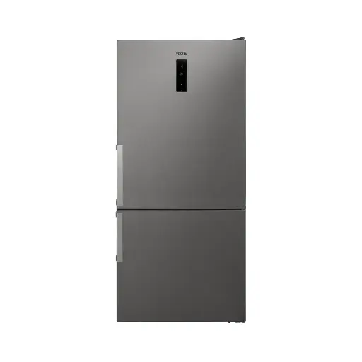 [mVstlRm850bf4excl] Vestel Combi Refrigerator 564Liter -Stainless Steel