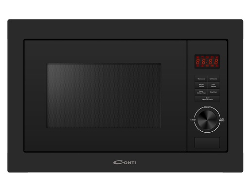[mCntMWB25g02BK] Conti Microwave Oven 25Liters Built-in - Black (MWB 25G02 BK)