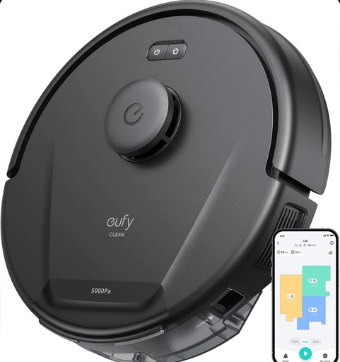 [mAnkT2268G11] Eufy Clean L60 Hybrid Robovac – Black (NEW)