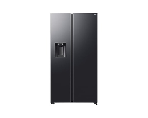 [mSsgRS70F64K1FJO] Samsung Refrigerator Side By Side Twin Cooling 661L Bespoke Black RS70F64K1FJO