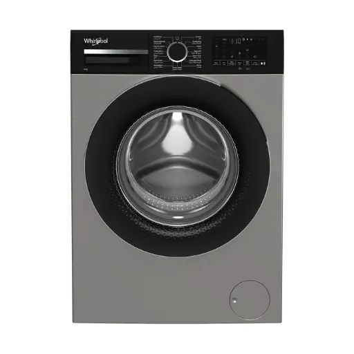 [mWrplWFL08122SSBMJ] Whirlpool Washing Machine 8kg 1200rpm  A+++ Silver (NEW) WFL 08122S SBMJ