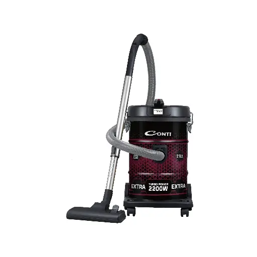 [mCntVCD2201R] Conti Drum Vacuum Cleaner 2200W 21Liter - Red (NEW)