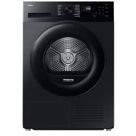 [mSsgDV90DG52A0ABEU] Samsung Dryer Heat Pump 9kg AI - Black (NEW) A+++ DV90DG52A0ABEU