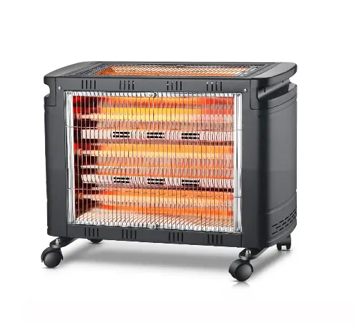 [mCntUQH20005WH] Conti Quartz Heater 2000W - Black (UQH 20005 WH)