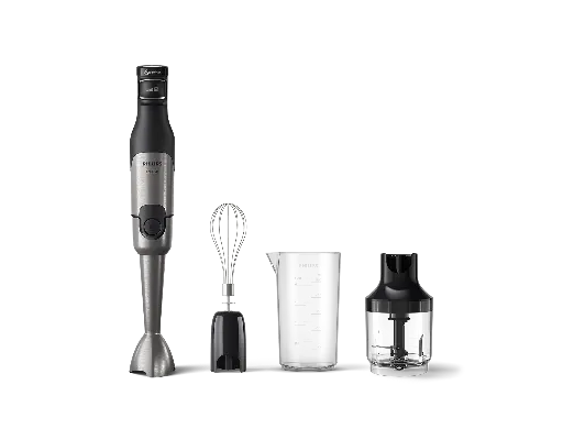 [mPlpHR268300] Philips Hand Blender Set 1200W - Black (HR2683/00)