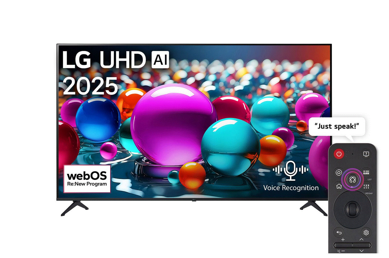 [mLG55UA85006LA] 55" LG UHD 4k Smart TV 55 inch AI HDR10 webOS24 - UT85 