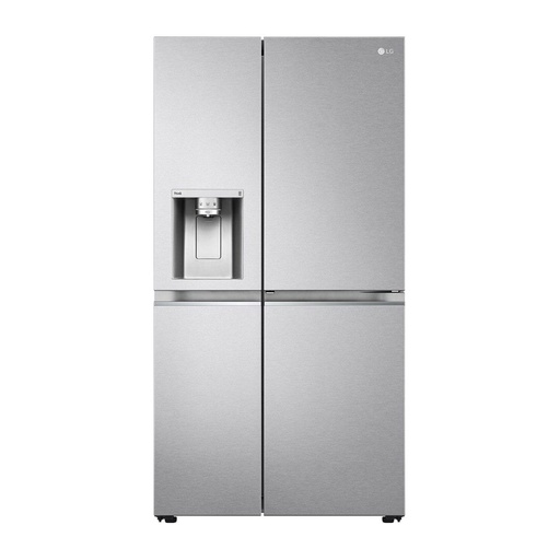 [mLGGCJ287TVL] LG Refrigerator Side-by-Side Inverter with Cooler 674L - Silver